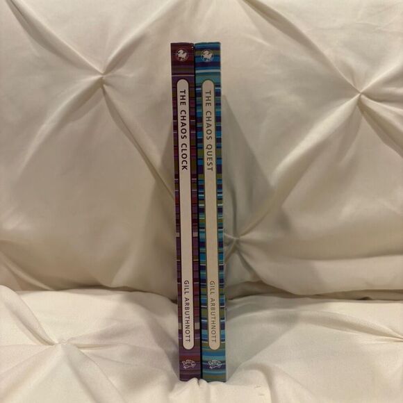 The Chaos Clock and The Chaos Quest Paperback Books by Gil Arbuthnott Children’s - Picture 4 of 5